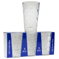 Set 3 Pahare de Sticla 